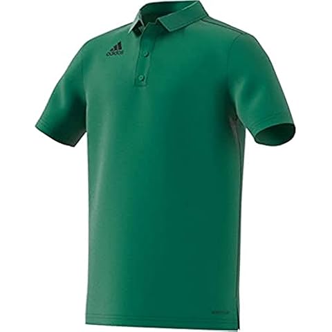 Camiseta Polo adidas CORE18, niño, verde atrevido, 910Y Cover