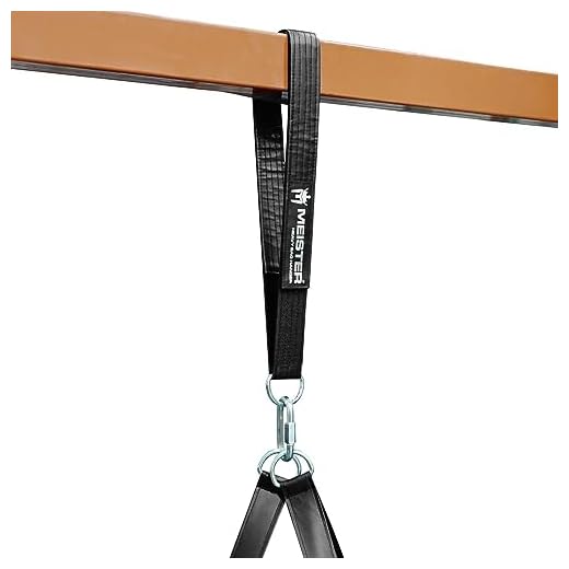 Meister Heavy Bag Hanger Strap Mount for Boxing & MMA Punching Bags - Black