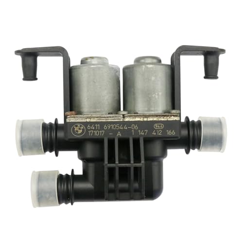 BestParts Genuine OEM Heater Control Valve 64116910544, 64-11-6-910-544 6910544 Compatible With 2004-2019 BMW E70 E71 E85 E86 E53 F15 F16 X5 X6