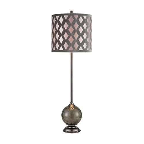 40% Off Discount Elk Lighting D4320 Dalio Table Lamp in Pewter