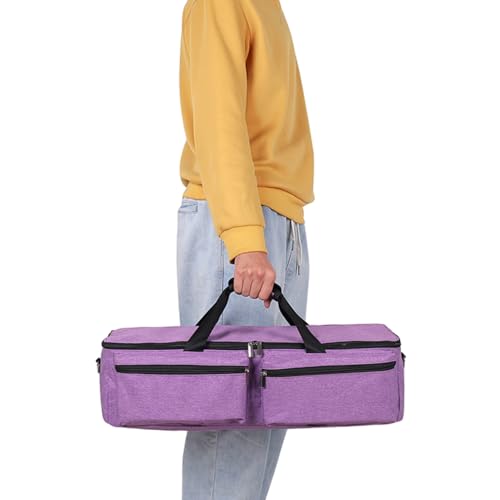 Sac fourre-tout compatible Cricut Explore Air, Maker et Silhouette Cameo 4 violet - 6