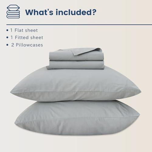 Image of Bedlifes 100% French Linen Queen Bedding Set - 18-24 inch Extra Deep, 4-Piece | Soft & Durable, Breathable & Cooling, Flax Linen Sheet, OEKO-TEX Certified, Moisture Wicking, Easy Care, Machine Washable