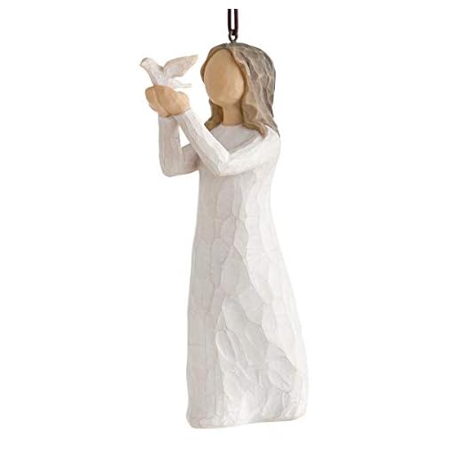 Willow Tree Soar Hanging ornament, cast Stone, multi, 6 x 3 x 11,5 cm