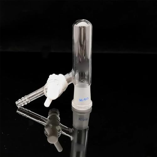 Tube de laboratoire en verre avec piston doseur gradué de 10 à 250 ml - 4