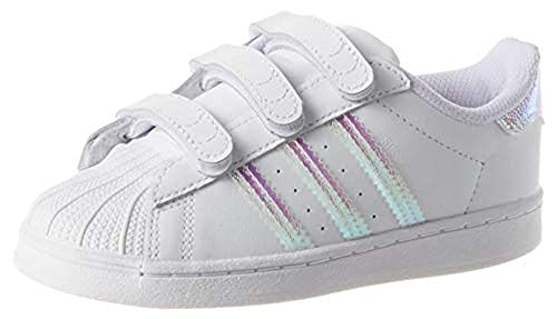 adidas Mixte enfant Superstar Cf Basker , Ftwr White Ftwr White Ftwr White, 27 EU