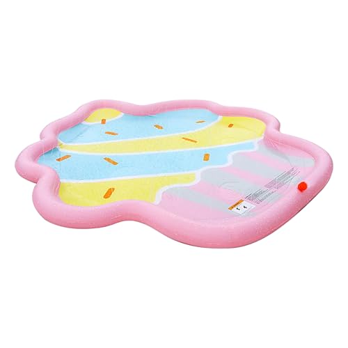 Alfombra aspersor para perros y niños de 3 años juego acuático exterior 7