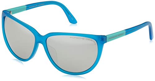 Porsche Design Sonnenbrille P8588 E 61 13 135 Gafas de Sol, Azul (Blau), 61.0 para Mujer