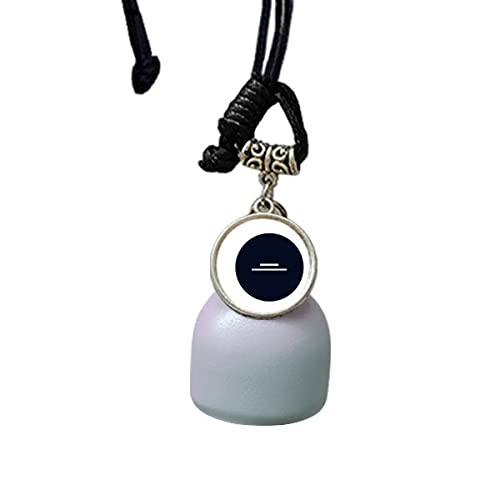 Pendentif de voiture clochette Half Rest Note accessoire auto - 2