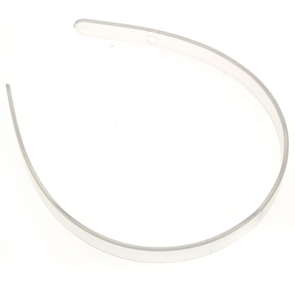 Corsage Creations - Plastic Headband - Clear (12cm Diameter, 12pcs per pk)