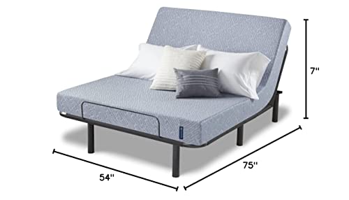 Serta - 7 Inch Cooling Gel Memory Foam Mattress, Full Size, Medium-Firm, Supportive, Certipur-Us Certified, 100-Night Trial, For Ewe - Grey #TOP1