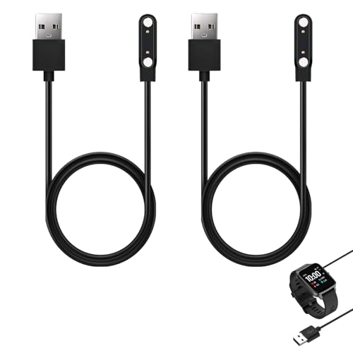 2 Caricabatterie Magnetici Universali Per Smartwatch - Distanza Pin 7.62mm | Compatibile Con 7.5-8mm