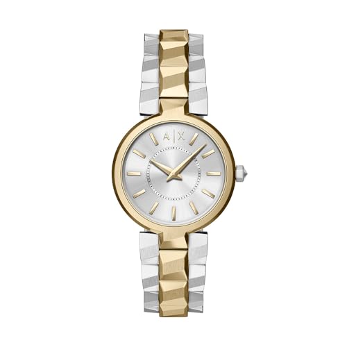 Listado de Reloj Armani Exchange Dorado los preferidos por los clientes. 47 Reloj Armani Exchange de acero inoxidable en color dorado y plateado para mujer