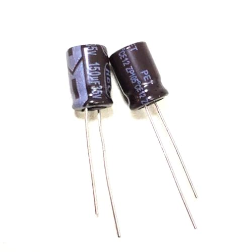 Condensateur électrolytique 150uF 35V élimine le bruit audio radial 8x12