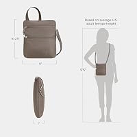Travelon Anti-Theft Classic Slim Double Zip Crossbody — image 4