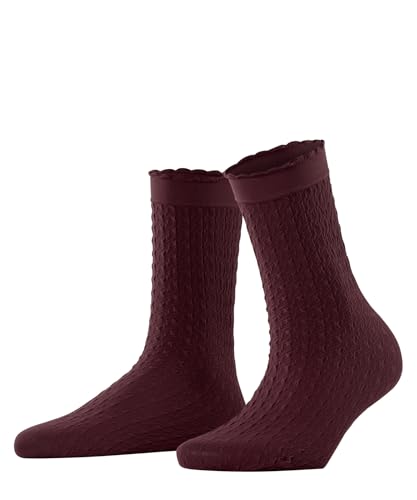 FALKE Calzini da donna Posh Pulse 50 DEN W So semi-oscuranti tinta unita 1 paio, marrone Cayenne 5950, 35-38, Braun Cayenne 5950, 35-38