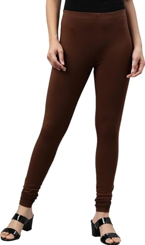 Image of Women Cotton Lycra Leggings Multicolor Pack of 2 Size Chart Waist L 28-30 inch, XL :32 inch, XXL :-34inch,3XL : 36