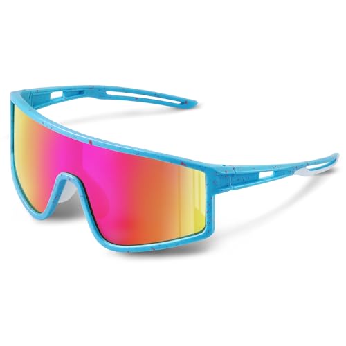 Lunettes de soleil de sport homme polarisées running baseball et femmes