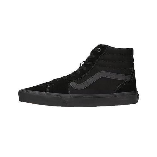 Vans Herren Filmore Hi Sneaker, (Suede/Canvas) Black/Black, 43 EU
