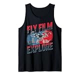 Fly Film Explore Drone Esplora Città Canotta