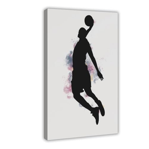 Poster basket-ball pour habiller un mur - Toile salon et chambre