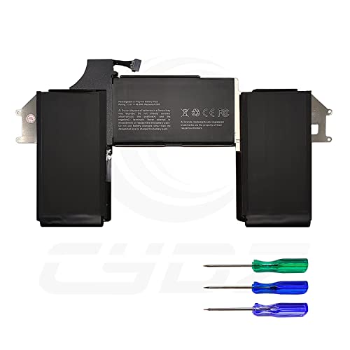 CYDZ® A1965 Laptop Akku für MacBook Air 13" A1932 A2179 2018 2019 2020 Version (11,4V 49,9Wh 4377mAh)