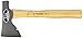 Truper 30516 1-1/2-Pound Half Hatched Axe, Hickory Handle, 14-Inch