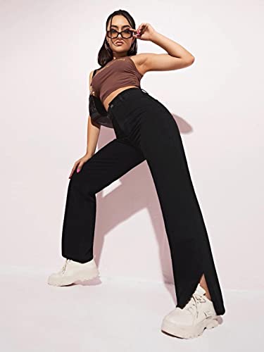 Image of KOTTY Womens High Rise Cotton Lycra Solid Jeans