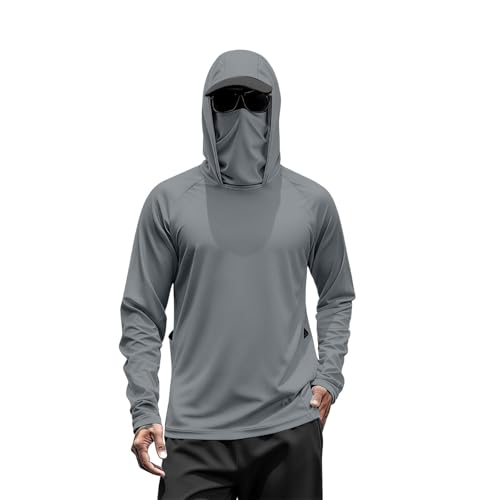 Chaqueta ligera de manga larga gris para entrenar sin rozaduras en la piel