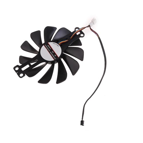 Ventilador de tarjeta gráfica de 95 mm FY010010M12LPA FDC10U12S9-C RX6600 6600XT para XFX Radeon RX6600 6600XT Gaming Video Card Fan Accesorios de ventilador de tarjeta gráfica