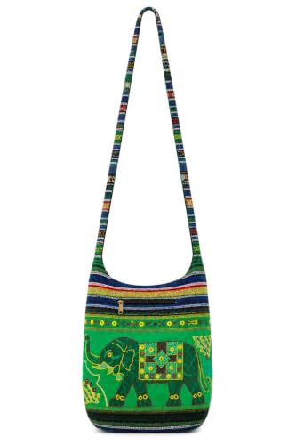 Image of SUVASANA Large Sling Shoulder Bag for Men Women Casual Comfortable Everyday Purse Travel Women's Cross-body Bags