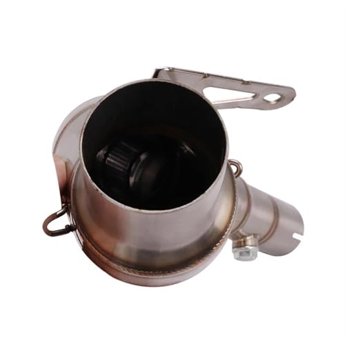 Sistema de escape titanio 60mm elimina óxido y peso en Yamaha XSR09 3