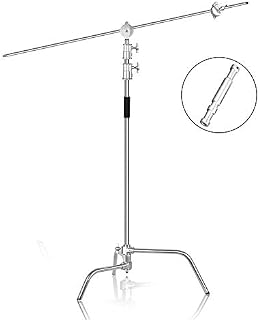 Emart Heavy Duty C Stand Max Height 10ft /300cm, Adjustable Photography Stand
