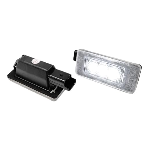 Luces matrícula LED para Citroen C5 III RD conjunto de lámparas blancas 12V