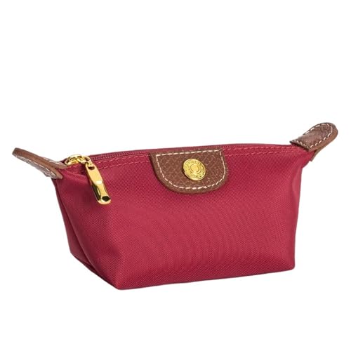 Monedero peque&ntilde;o de mujer con cremallera bolsa de tela Oxford port&aacute;til viaje