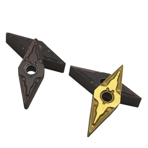10 piezas insertos VNMG para torneado CNC miniatura 1