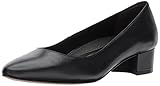 Walking Cradles Women's Heidi Pump, Black Leather, 8.5 M US