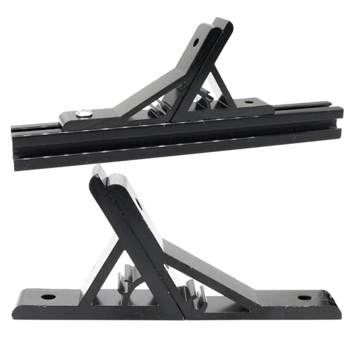 Image of 3Pcs 60deg, 3Pcs 120deg 2020 Aluminum Extrusion T Slot Angle Bracket 20 Series Extruded Hardware 60 Degree Joint Corner Connector for 60 120 Degree 20 /20 80 20 2040 Black Aluminum Profile