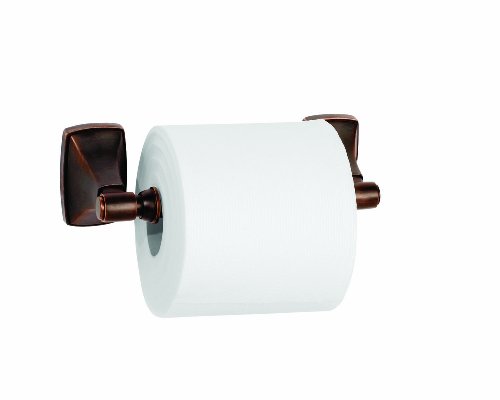 Amerock Bh26507Orb Clarendon Pivoting Double Post Tissue Roll Holder In Oil-Rubbed Bronze #TOP2