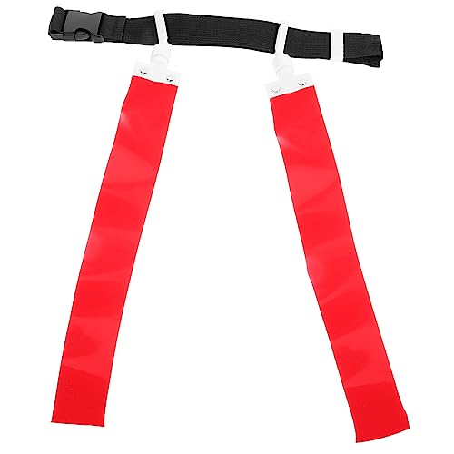 WOONEKY Football Belt Flag Rugby Belt Flag Youth Training Accessory Rugby Supply