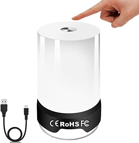 2023 Upgraded Rechargeable LED Lantern , Portable Emergency Work Desk Light with 6 Modes, 2600mAh Battery, Waterproof Outdoor Lantern for Camping, Hiking, Power Outage