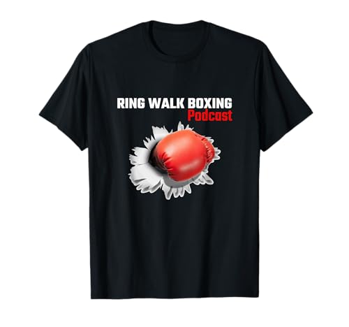 Ring Walk Boxing Podcast T-Shirt