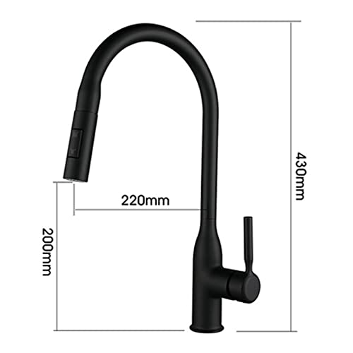 Robinet de cuisine rétractable gris pour optimiser votre grand évier - 3