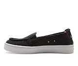 Roxy Women's Minnow Plus Slip on Shoe Sneaker Loafer Flat, Black 231, 8.5