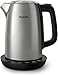 Philips Hervidor de Agua - 1.7L, Control Temp, Conservación Calor, Tapa con Resorte, Indicador Luminoso, Acero Inox, Base con Giro (HD9359/90)