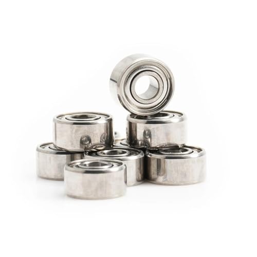 Cojinete MR52ZZ de 2x5x2,5 mm L-520ZZ de acero templado con rodadura suave de alta fidelidad 4
