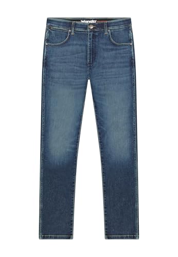Wrangler - Jeans Herren - Slim Tapered Fit - Larston - Marine Tint – Ansicht 1