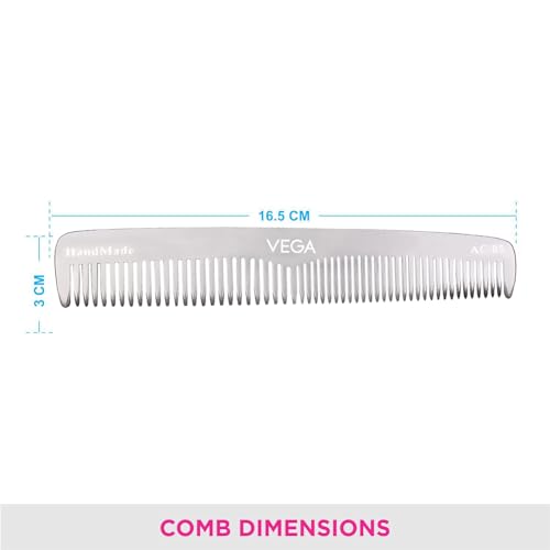 Image of Vega Graduated Dressing Hair Comb, (India's No.1* Hair Comb Brand) For Men and Women, (AC-05)