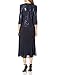 Alex Evenings Women's Tea Length Mock Jacket Dress with Button Front, Navy Sequin, 14