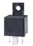 HELLA 933791091 12V/40 Amp SPST Mini ISO Relay with Bracket