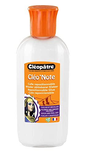 Cléopâtre - LCC25-100X Cléo'Note 100 gr colle repositionnable liquide Blanc